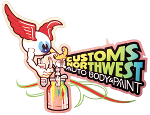 Customs Northwest Auto Body & Paint Logo